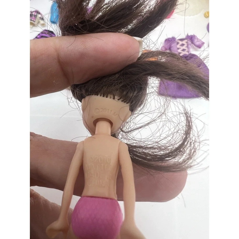 Mini Barbie Lot 2010 4 Dolls 4" And Clothes, Shoes & Accessories 59 Pieces - Picture 5 of 5